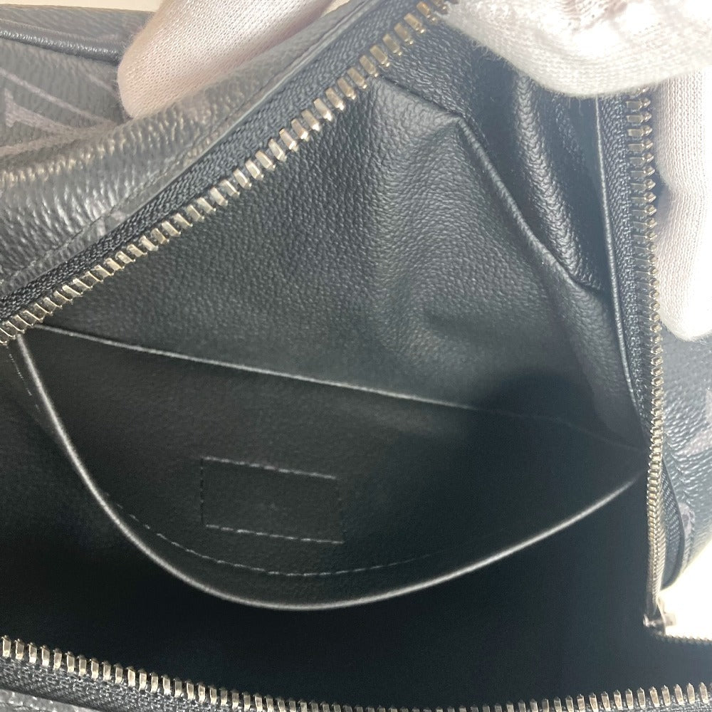 LOUIS VUITTON M83113 モノグラムエクリプス ロッカー ドップ･キット ポーチ カバン クラッチバッグ セカンドバッグ モノグラムエクリプスキャンバス メンズ ブラック