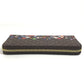 LOUIS VUITTON M14162 Japan Limited LV × TM Zippy Wallet Monogram Takashi Murakami Round Zipper Long Wallet Monogram Canvas Unisex Brown