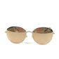CHANEL 4206 Mirror Lens CC Logo Here Mark Glasses Eyewear Glasses Sunglasses Metal Ladies Gold