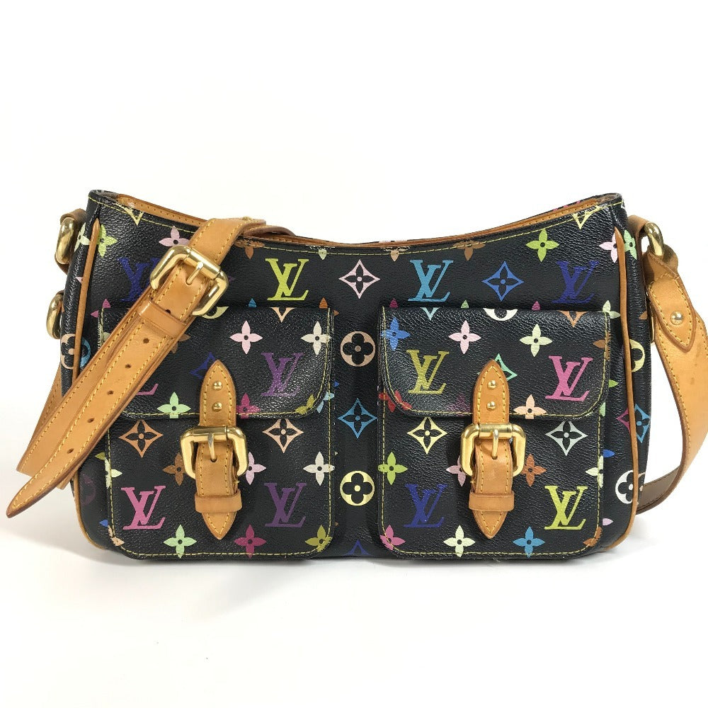 LOUIS VUITTON M40052 모노그램 멀티컬러 롯지 GM Lodge GM 백 크로스바디 숄더백 모노그램 멀티컬러 캔버스 여성 느와르 블랙