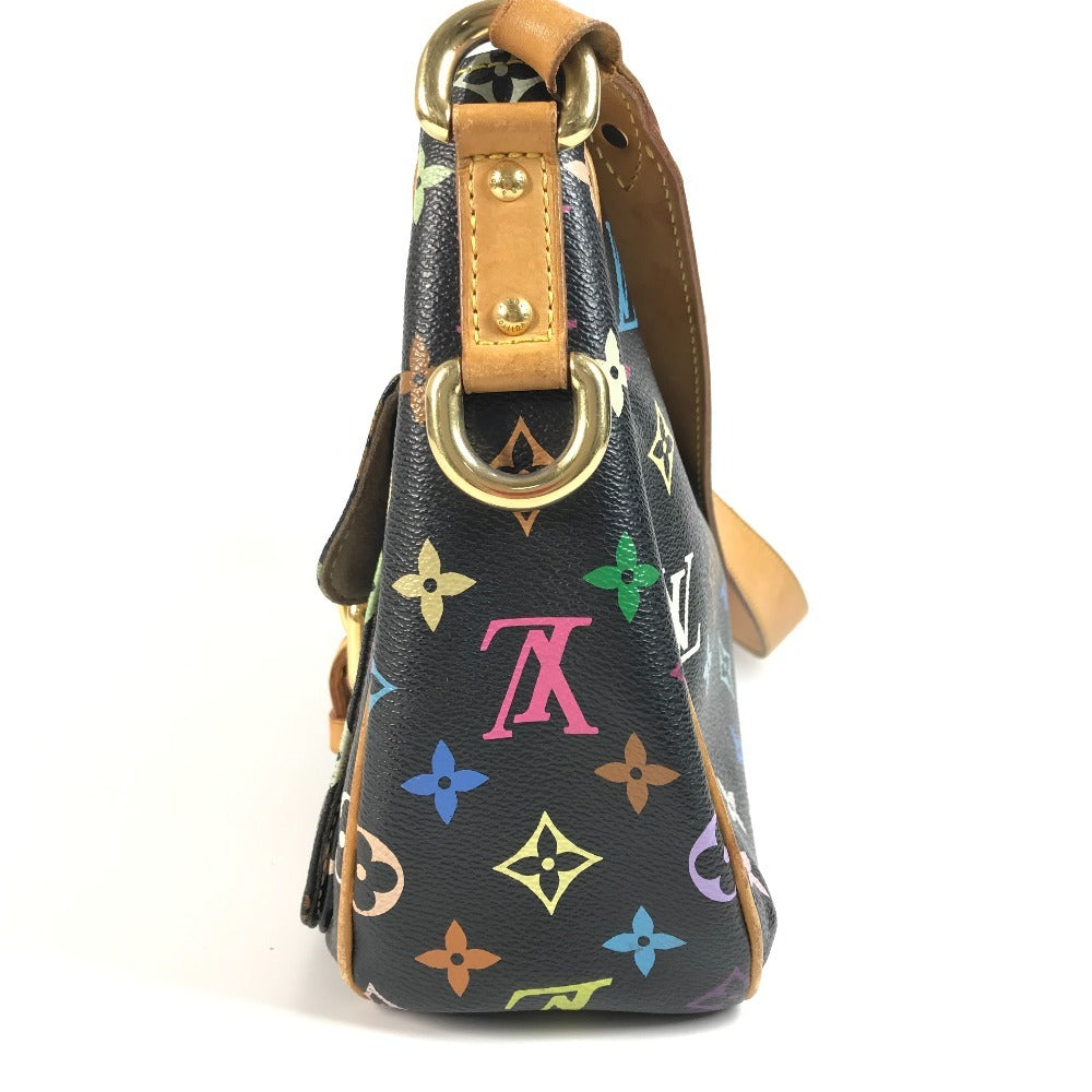 LOUIS VUITTON M40052 모노그램 멀티컬러 롯지 GM Lodge GM 백 크로스바디 숄더백 모노그램 멀티컬러 캔버스 여성 느와르 블랙
