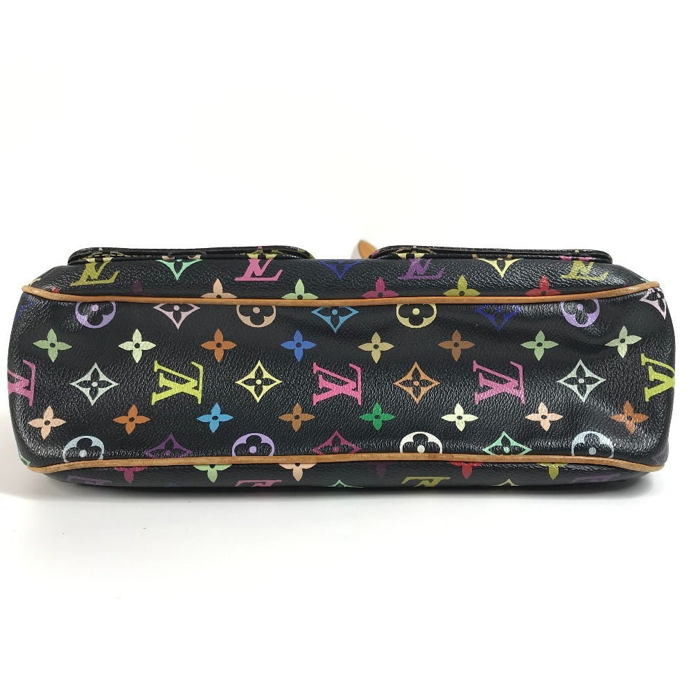 LOUIS VUITTON M40052 모노그램 멀티컬러 롯지 GM Lodge GM 백 크로스바디 숄더백 모노그램 멀티컬러 캔버스 여성 느와르 블랙