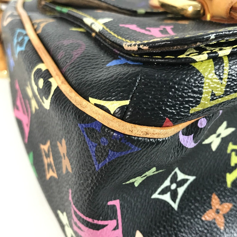 LOUIS VUITTON M40052 모노그램 멀티컬러 롯지 GM Lodge GM 백 크로스바디 숄더백 모노그램 멀티컬러 캔버스 여성 느와르 블랙