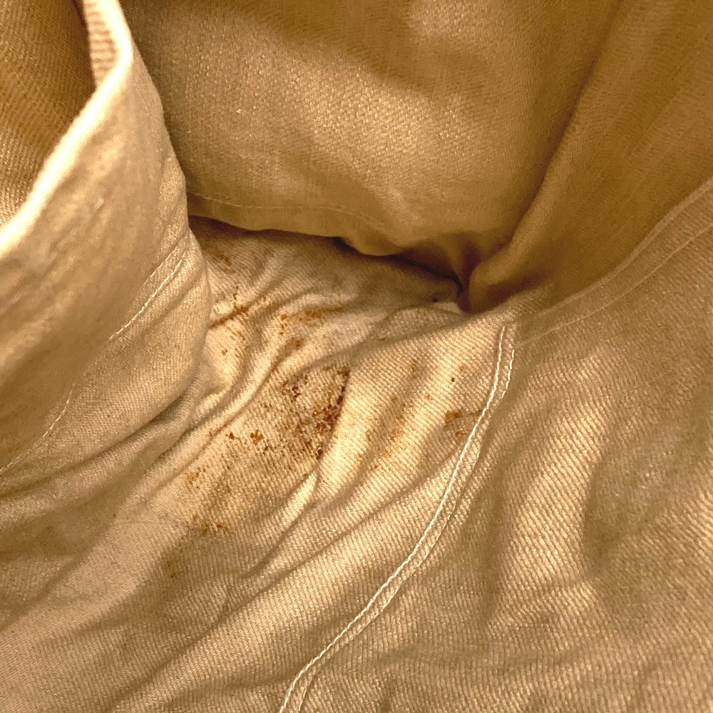 HERMES 카바스 캘리컷백 토트백 숄더 세로토트 숄더백 가죽/캔버스 남여 공용 베이지