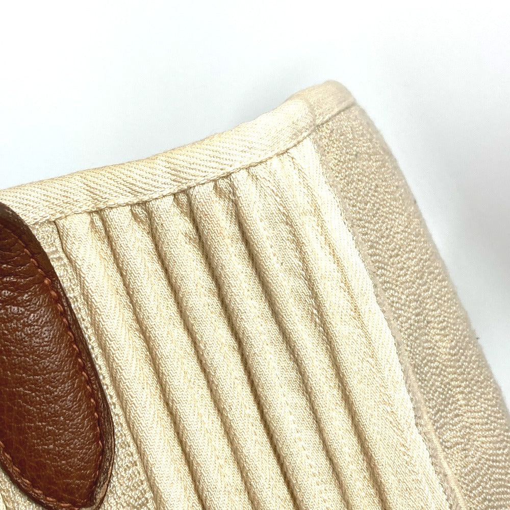 HERMES 카바스 캘리컷백 토트백 숄더 세로토트 숄더백 가죽/캔버스 남여 공용 베이지