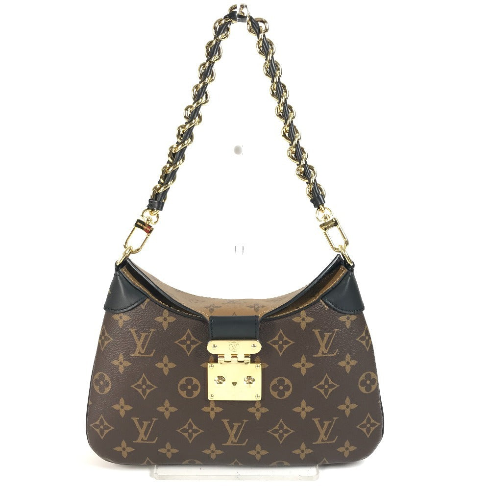 LOUIS VUITTON M46659 モノグラム モノグラムリバース トゥイニー チェーンバッグ カバン 肩掛け ショルダーバッグ モノグラムキャンバス レディース ブラウン
