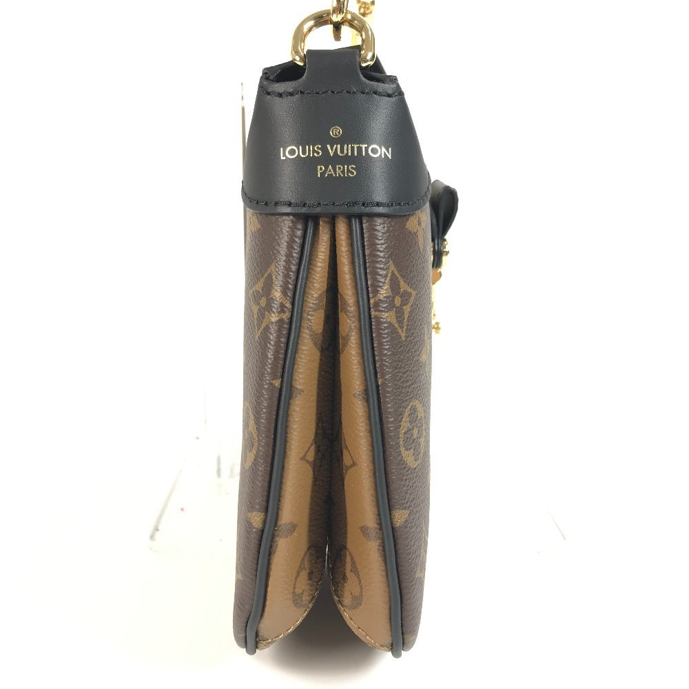 LOUIS VUITTON M46659 モノグラム モノグラムリバース トゥイニー チェーンバッグ カバン 肩掛け ショルダーバッグ モノグラムキャンバス レディース ブラウン