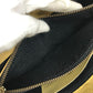 Versace Vintage Sunburst Logo Bag Tote Bag Bahu Beg Embossed Yellow Wanita