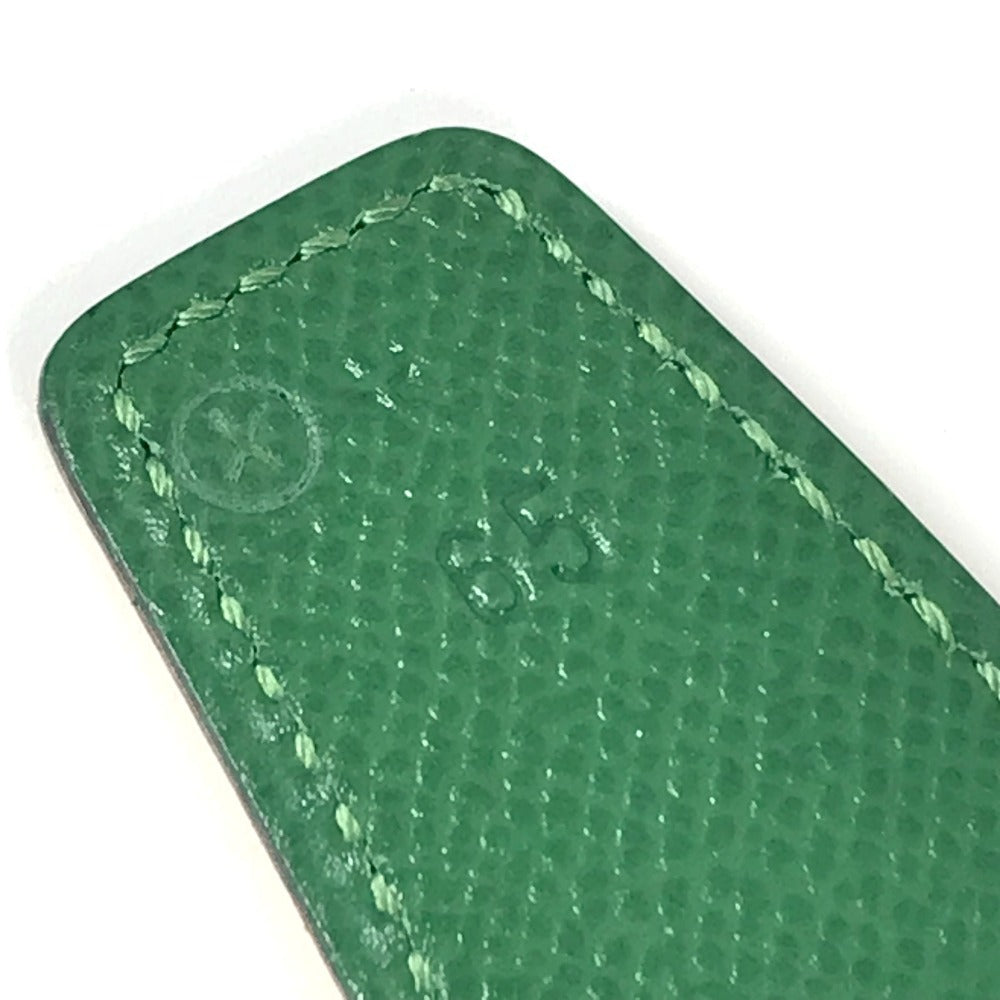 HERMES 빈티지 H 벨트 버클 벨트 액세서리 바지 벨트 벨트 가죽 여성 옐로우