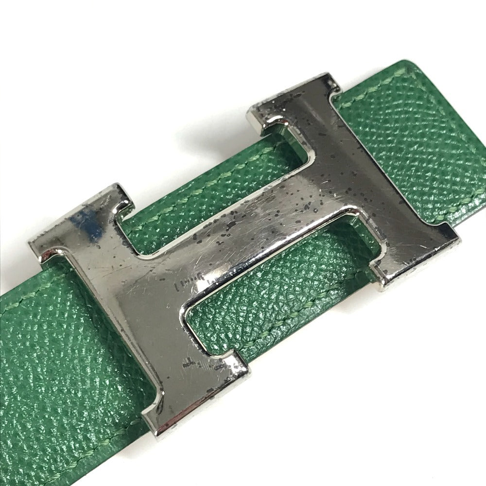 HERMES 빈티지 H 벨트 버클 벨트 액세서리 바지 벨트 벨트 가죽 여성 옐로우