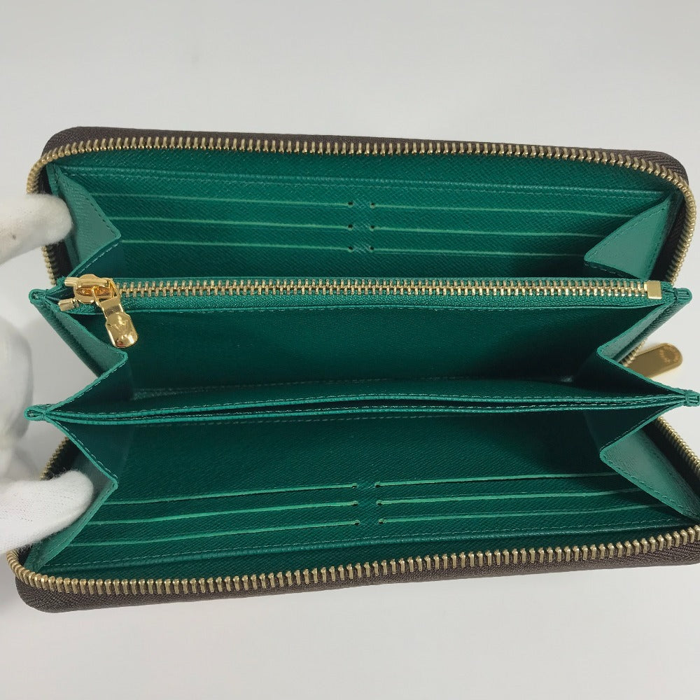 Louis Vuitton M83689 Monogram Nicolas Ghesquière Zippy Wallet Round Zipper Long Wallet Monogram Canvas Wanita Pink