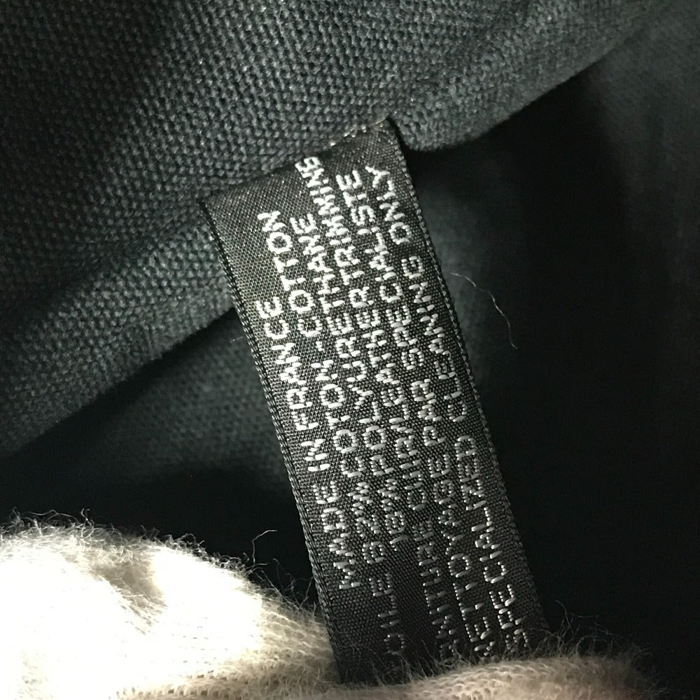 Hermes Saxo Mm Saxo Mm Bag Handbag Canvas Ladies Black