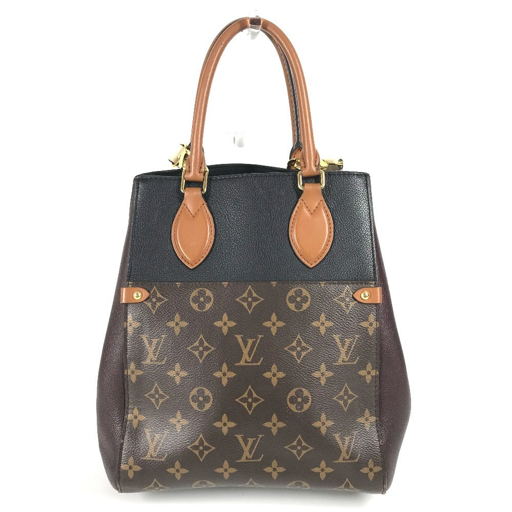 LOUIS VUITTON M45409 Monogram Fold Tote MM Bag Shoulder Bag Crossbody 2WAY Bag Handbag Monogram Canvas Women's Brown
