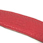 HERMES H Belt, Constance Leather Belt for Bottoms, Women's, Red and Black