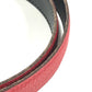 HERMES H Belt H Belt Constance Bottoms Belt Belt Leather Ladies Red x Black