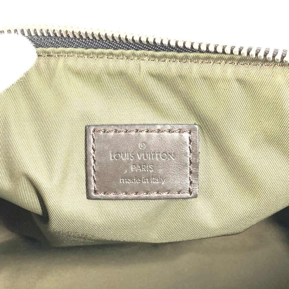 LOUIS VUITTON M93091 Damier Jean Truth Albatross Pouch Clutch Bag Second Bag Damier Jean Canvas Men's Black