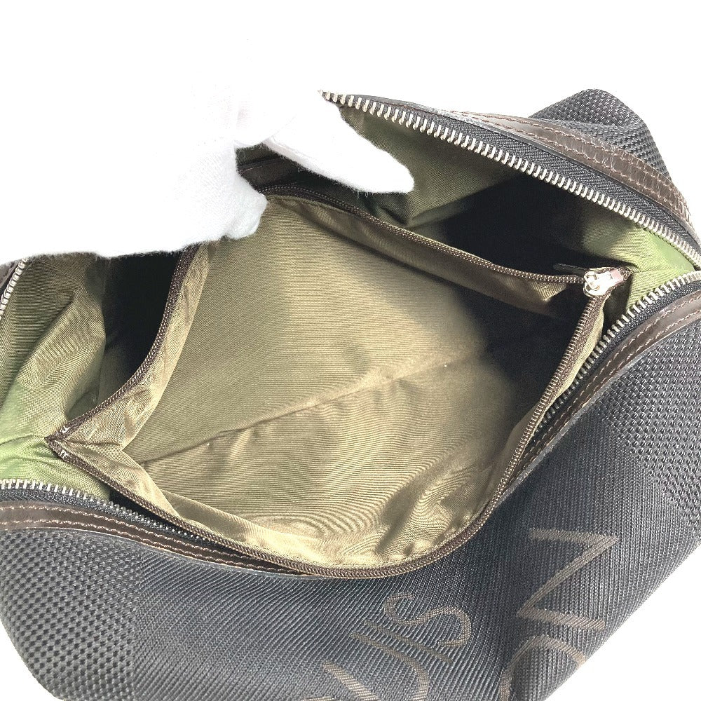 LOUIS VUITTON M93091 Damier Jean Truth Albatross Pouch Clutch Bag Second Bag Damier Jean Canvas Men's Black