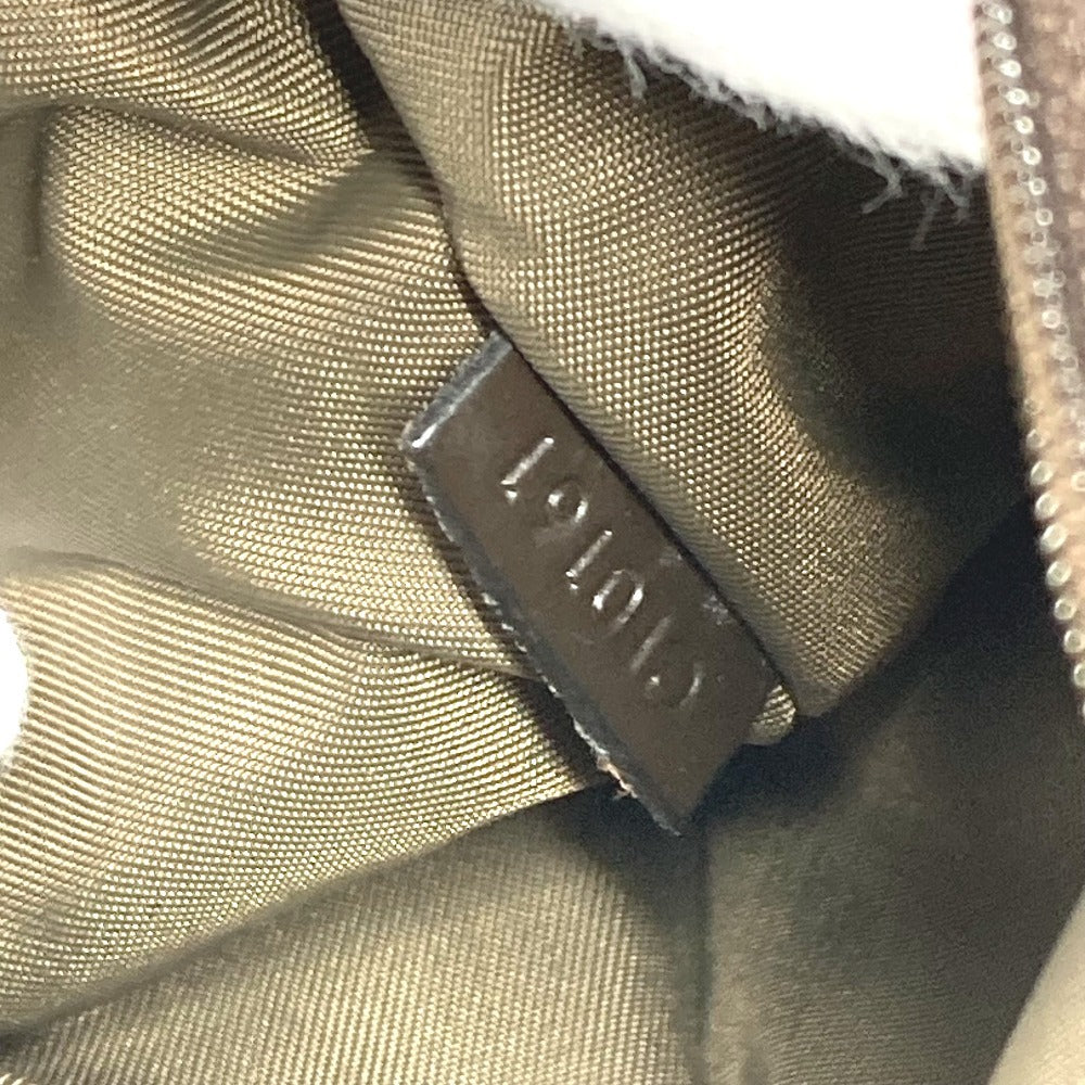 LOUIS VUITTON M93091 Damier Jean Truth Albatross Pouch Clutch Bag Second Bag Damier Jean Canvas Men's Black