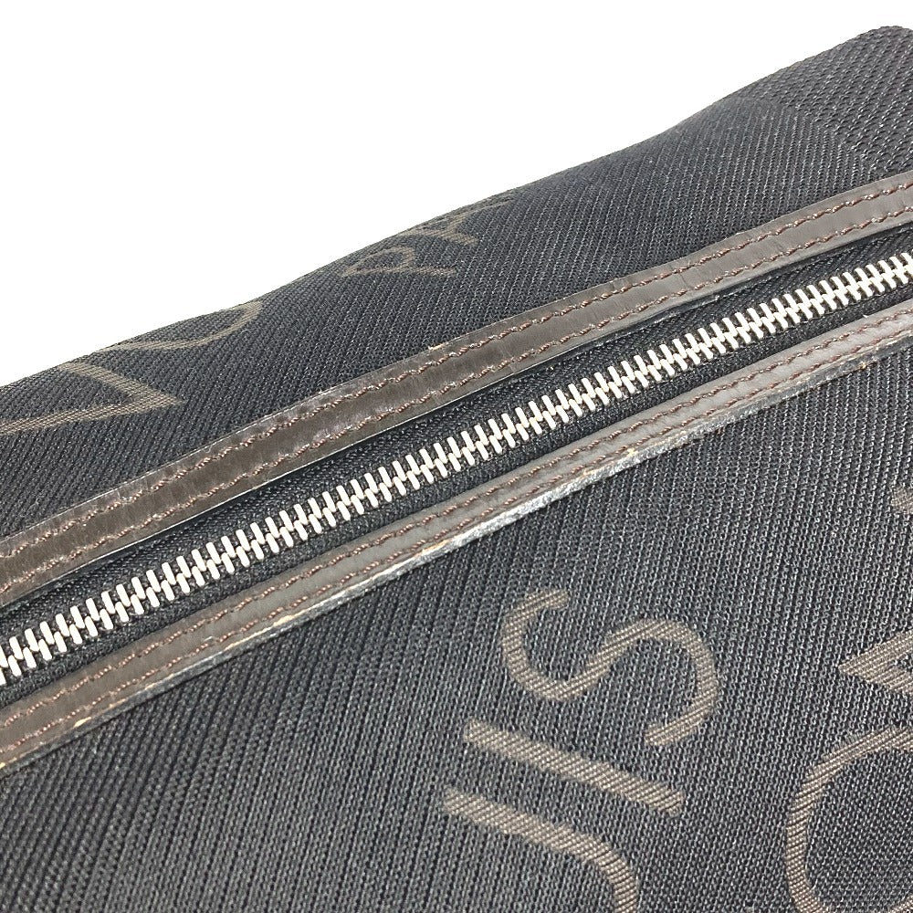 LOUIS VUITTON M93091 Damier Jean Truth Albatross Pouch Clutch Bag Second Bag Damier Jean Canvas Men's Black