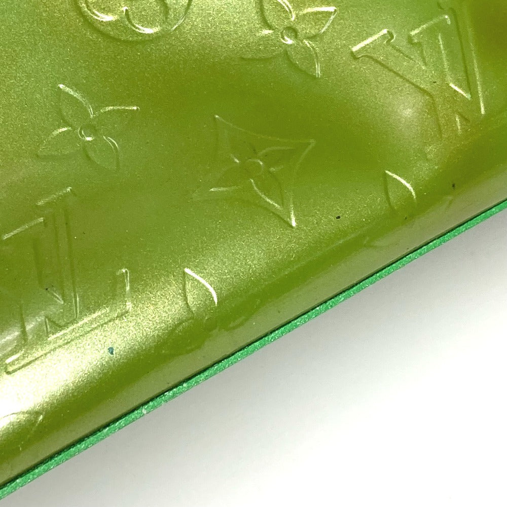 LOUIS VUITTON M93645 Monogram Vernis Wilshire Boulevard Tote Bag Bag Handbag Monogram Vernis Canvas Ladies Vernis Tonic Green