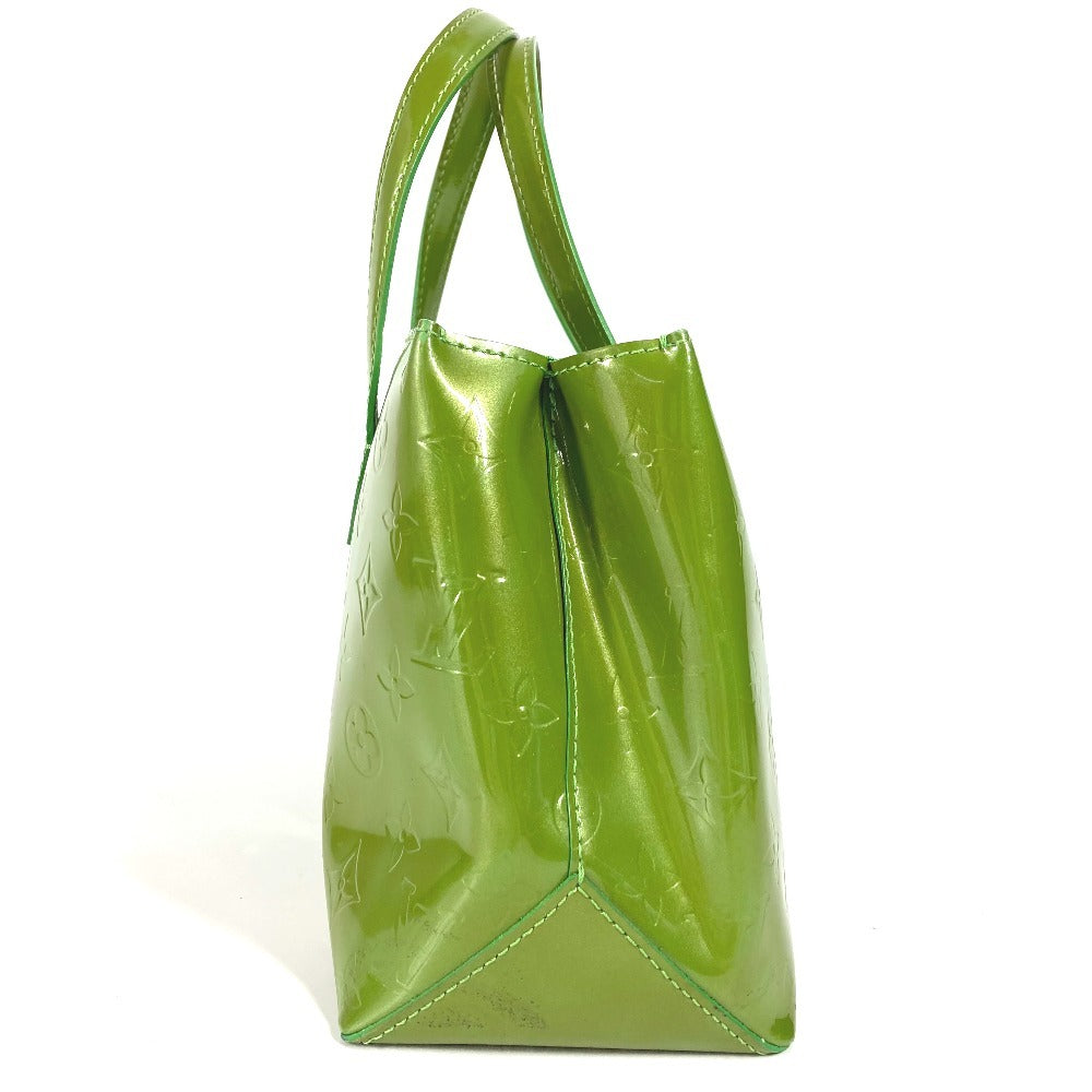 LOUIS VUITTON M93645 Monogram Vernis Wilshire Boulevard Tote Bag Bag Handbag Monogram Vernis Canvas Ladies Vernis Tonic Green