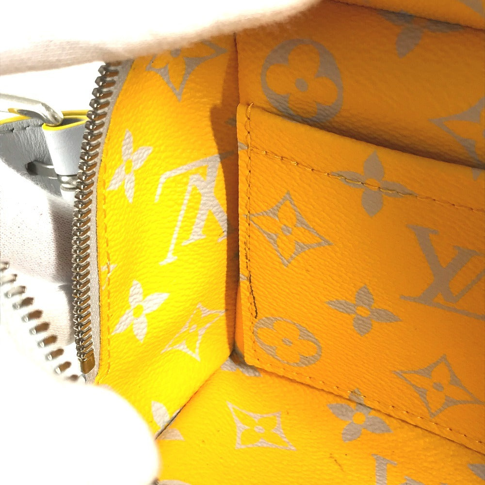 LOUIS VUITTON M24536 Monogram Glow Locker Dop Kit Pouch Clutch Bag Second Bag Canvas Men's Gray