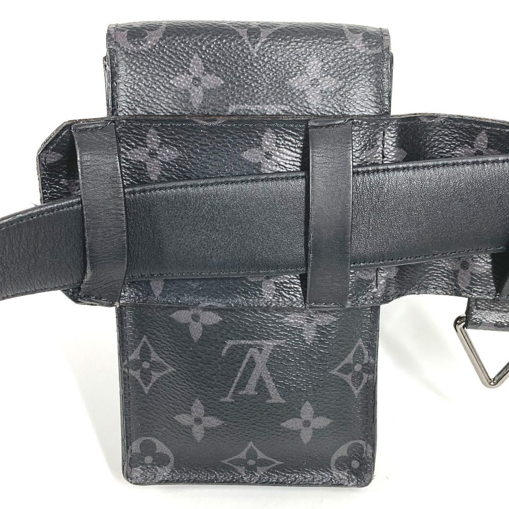 LOUIS VUITTON M0235U Monogram Eclipse Suntulle Utility 35MM Bag Belt Bag Body Bag Waist Bag Monogram Eclipse Canvas Men's Black