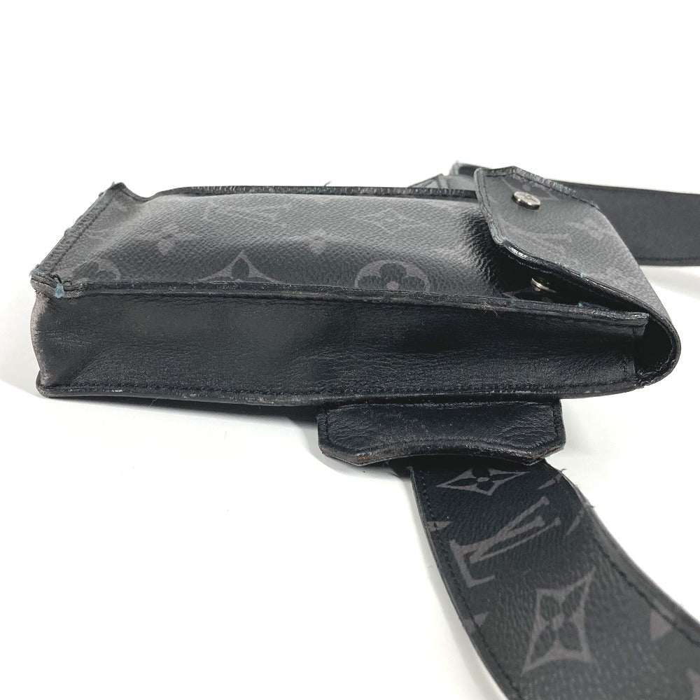 LOUIS VUITTON M0235U Monogram Eclipse Suntulle Utility 35MM Bag Belt Bag Body Bag Waist Bag Monogram Eclipse Canvas Men's Black