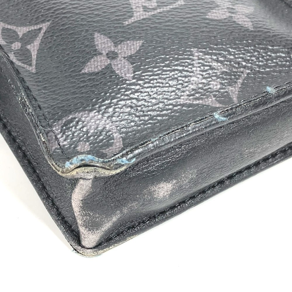 LOUIS VUITTON M0235U Monogram Eclipse Suntulle Utility 35MM Bag Belt Bag Body Bag Waist Bag Monogram Eclipse Canvas Men's Black