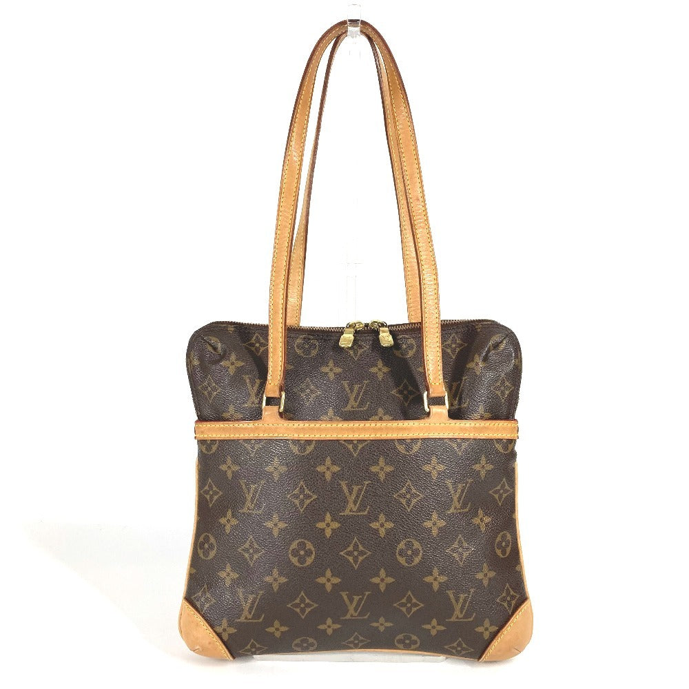Louis vuitton m51141 monogram kuusan gm kuusan gm beg tote beg bahu beg monogram kanvas wanita coklat
