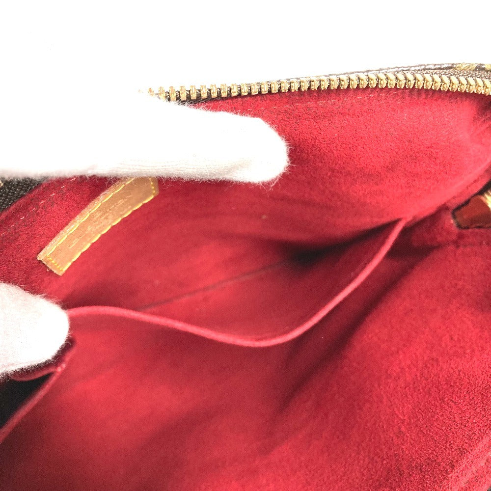 Louis vuitton m51141 monogram kuusan gm kuusan gm beg tote beg bahu beg monogram kanvas wanita coklat