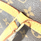 Louis vuitton m51141 monogram kuusan gm kuusan gm beg tote beg bahu beg monogram kanvas wanita coklat