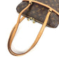 Louis vuitton m51141 monogram kuusan gm kuusan gm beg tote beg bahu beg monogram kanvas wanita coklat