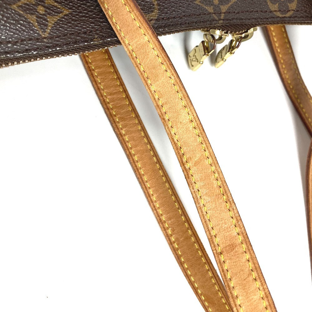 Louis vuitton m51141 monogram kuusan gm kuusan gm beg tote beg bahu beg monogram kanvas wanita coklat