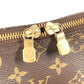 Louis vuitton m51141 monogram kuusan gm kuusan gm beg tote beg bahu beg monogram kanvas wanita coklat