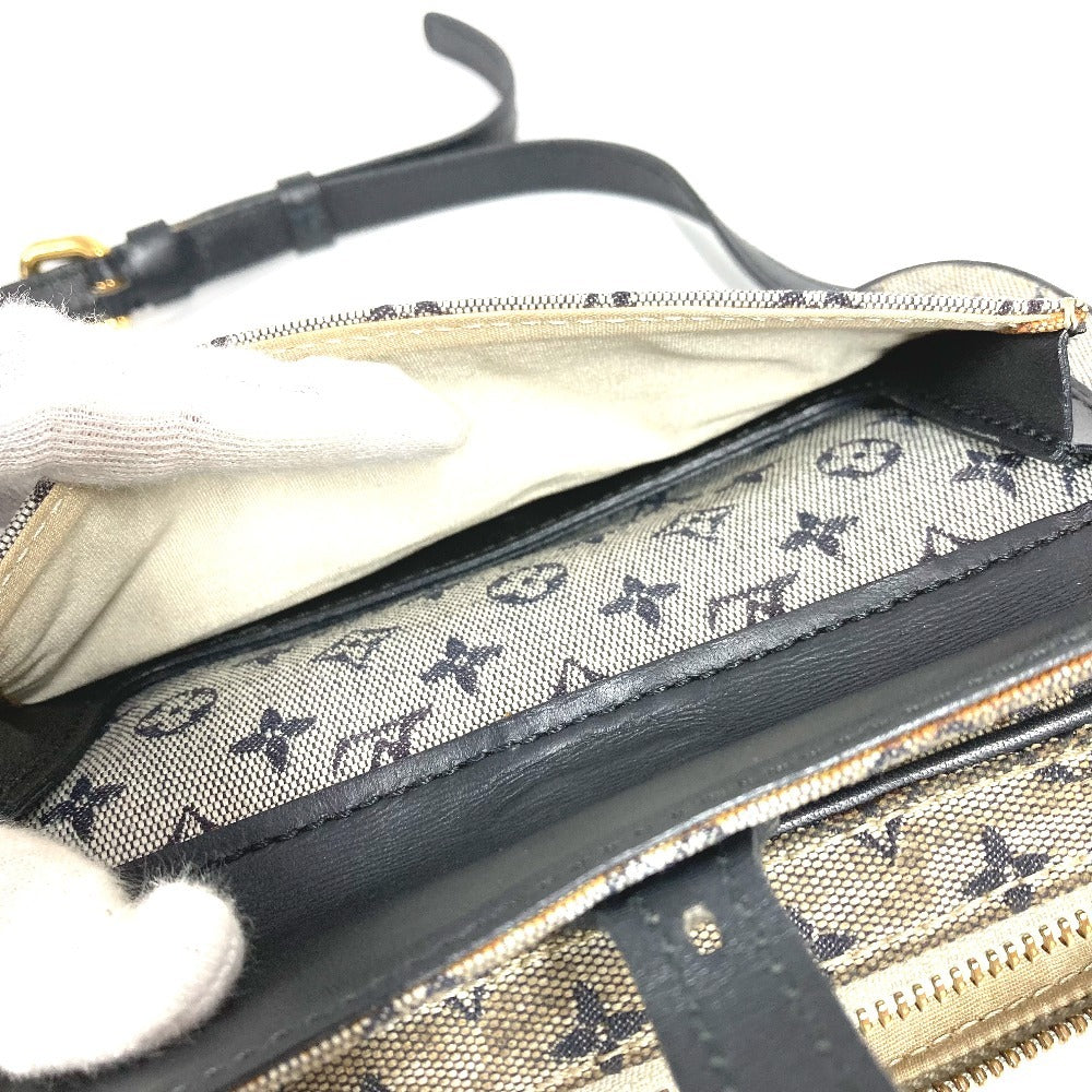 Louis Vuitton M92217 Monogram Mini Juliet Bag Crossbody Pochette Beg Monogram Mini Kanvas Wanita Biru