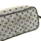Louis Vuitton M92217 Monogram Mini Juliet Bag Crossbody Pochette Beg Monogram Mini Kanvas Wanita Biru