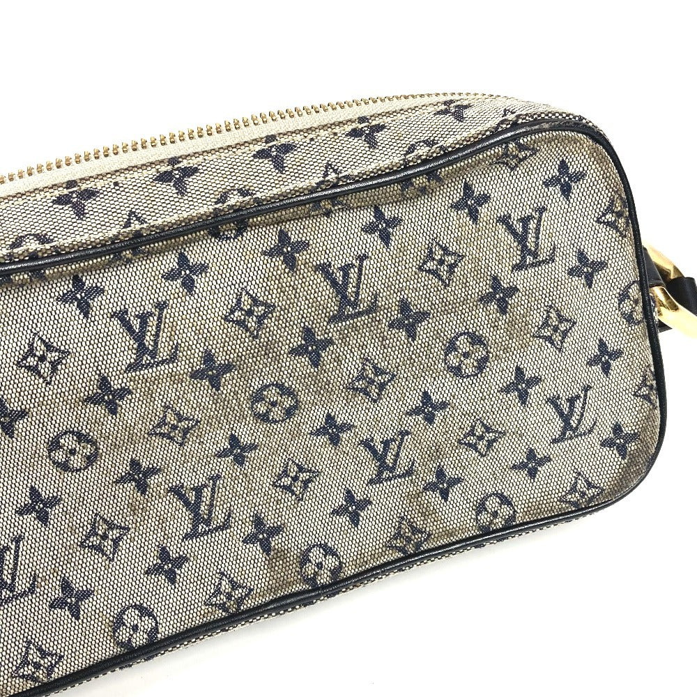 Louis Vuitton M92217 Monogram Mini Juliet Bag Crossbody Pochette Beg Monogram Mini Kanvas Wanita Biru