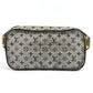 Louis Vuitton M92217 Monogram Mini Juliet Bag Crossbody Pochette Beg Monogram Mini Kanvas Wanita Biru