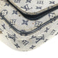 Louis Vuitton M92217 Monogram Mini Juliet Bag Crossbody Pochette Beg Monogram Mini Kanvas Wanita Biru