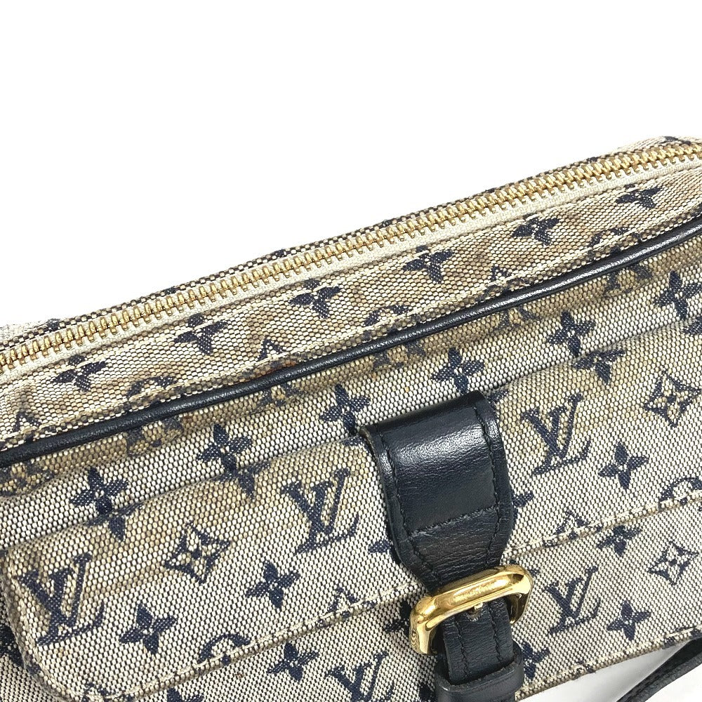 Louis Vuitton M92217 Monogram Mini Juliet Bag Crossbody Pochette Beg Monogram Mini Kanvas Wanita Biru