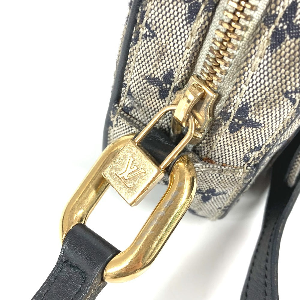 Louis Vuitton M92217 Monogram Mini Juliet Bag Crossbody Pochette Beg Monogram Mini Kanvas Wanita Biru