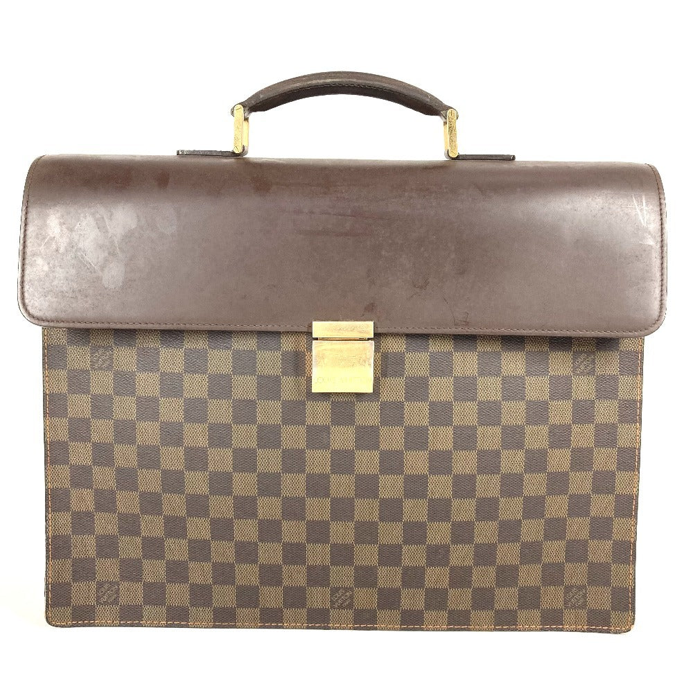 LOUIS VUITTON N53312 Damier Altona GM Altona GM Briefcase Handbag Document Bag Business Bag Damier Canvas Unisex Ebene Brown