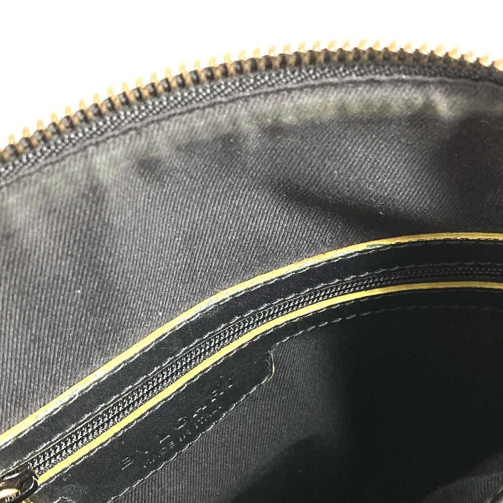 BVLGARI Collezione S.Bulgari Logo Bag Crossbody Pochette Shoulder Bag PVC/Leather Unisex Gray