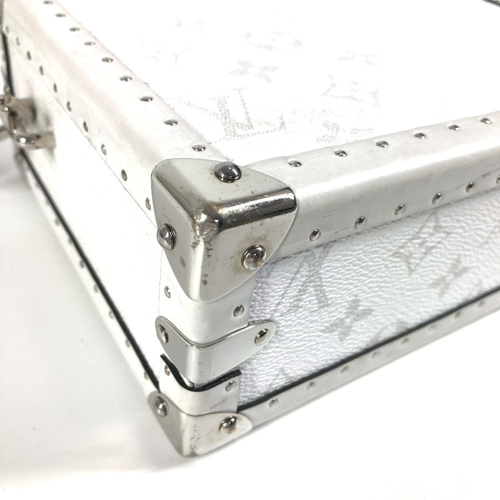 Louis Vuitton M11049 Taigarama Clutch Box Bag Crossbody Pochette Box Clutch Bag bahu beg monogram kanvas wanita putih