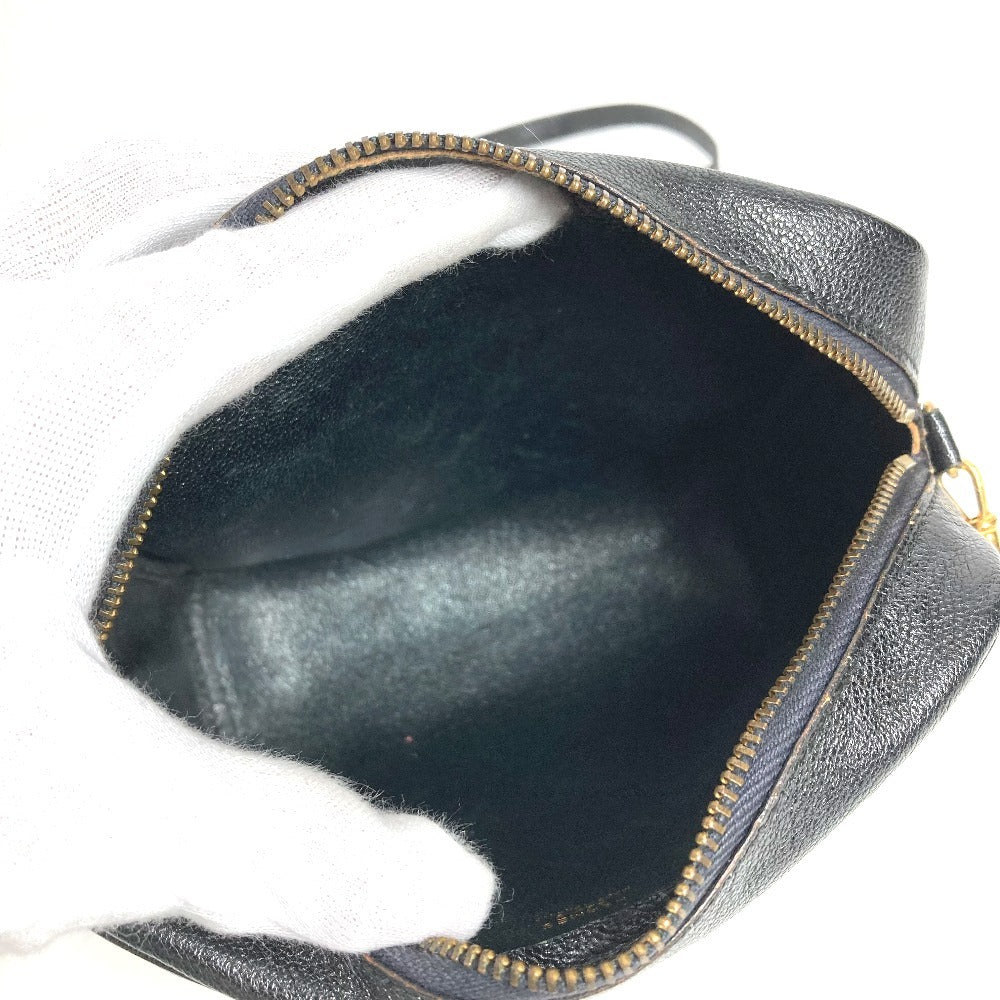 Hermes Vintage Jockey Horse Cheval Bag Crossbody Pochette Bahu Beg Kulit Unisex Hitam