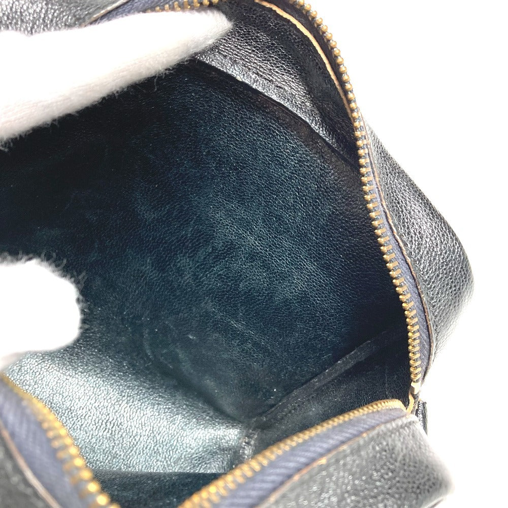 Hermes Vintage Jockey Horse Cheval Bag Crossbody Pochette Bahu Beg Kulit Unisex Hitam