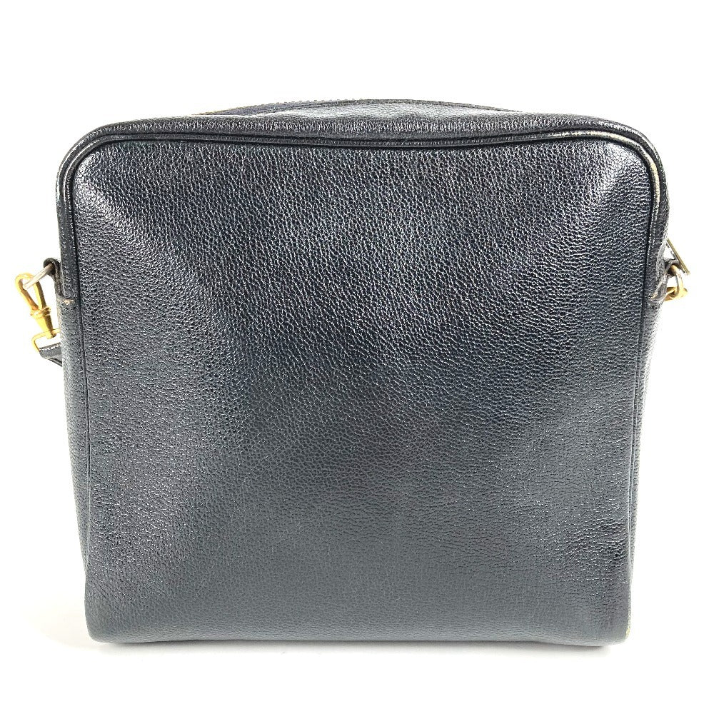 Hermes Vintage Jockey Horse Cheval Bag Crossbody Pochette Bahu Beg Kulit Unisex Hitam