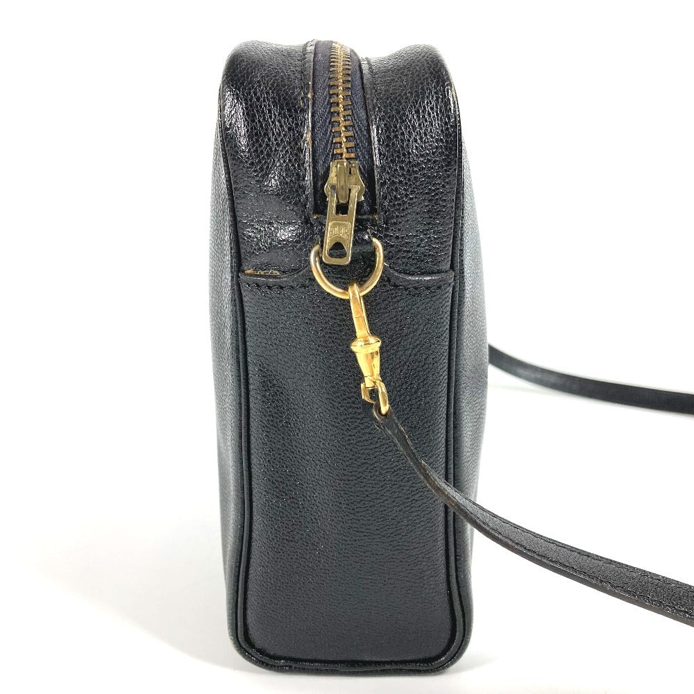 Hermes Vintage Jockey Horse Cheval Bag Crossbody Pochette Bahu Beg Kulit Unisex Hitam