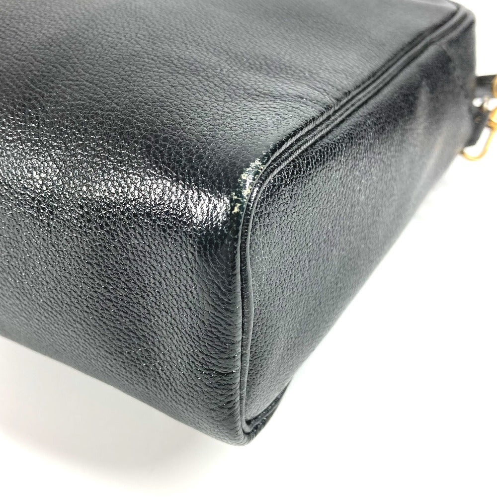 Hermes Vintage Jockey Horse Cheval Bag Crossbody Pochette Bahu Beg Kulit Unisex Hitam